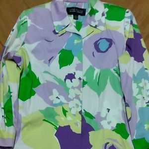 Floral Ellen Tracy Suit Jacket